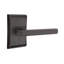 Flat Privacy (Bed & Bath) Door Lever with Rectangle Rosette-1037976614-1037976612
