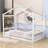 Vonie Wood Daybed with Roof and Slats-656567935-656634594