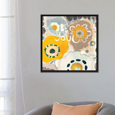 «Be You», peinture sur toile tendue