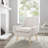 Arreon Flannel Fabric Button Tufted Armchair-613506978