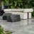 Lockland Keera White Armless Outdoor Sofa
