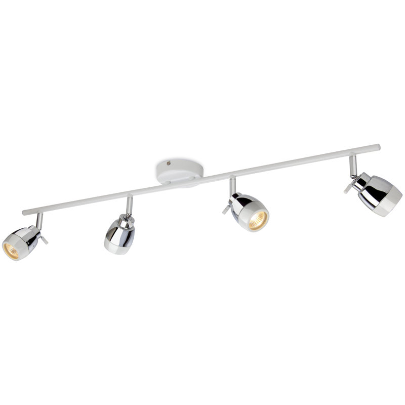 Peters 85.5cm 4 -Light Track Kit, White