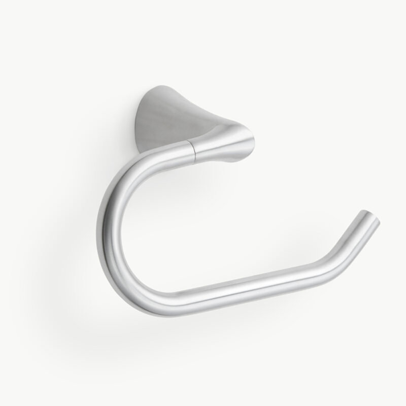 Acadia Toilet Paper Holder Brushed Nickel, Brushed Nickel