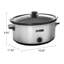 Mijoteuse ovale manuelle 7 pintes HomeCookin-88779329-88779327