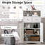 Armoire de salle de bain autoportante Deacan