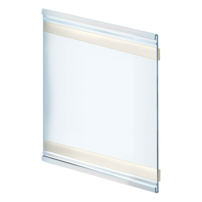 8.5"W x 8"H Adhesive-Back Nameplate, 10-Pack