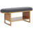 Comesana Polyester Upholstered Storage Bench-478964702