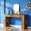 Table d'appoint élégante, console spacieuse, table de canapé