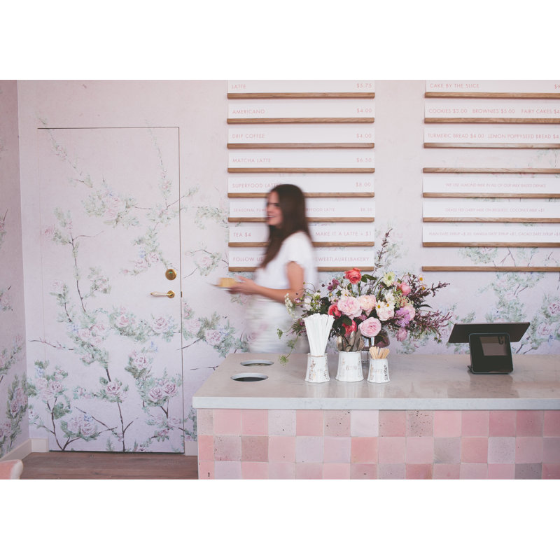 Floral Wallpaper, Pre-Pasted