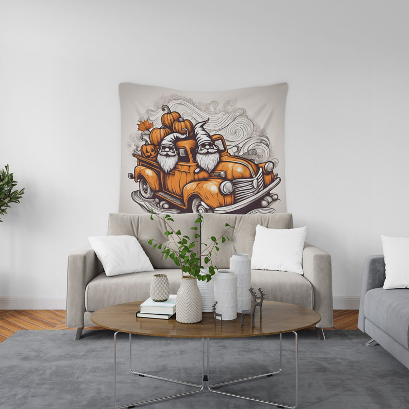 Tapisserie murale, H 60 po x l 51 po