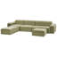 Lounge Set Dequesha Olefin Beige 7 Seater-1218091880