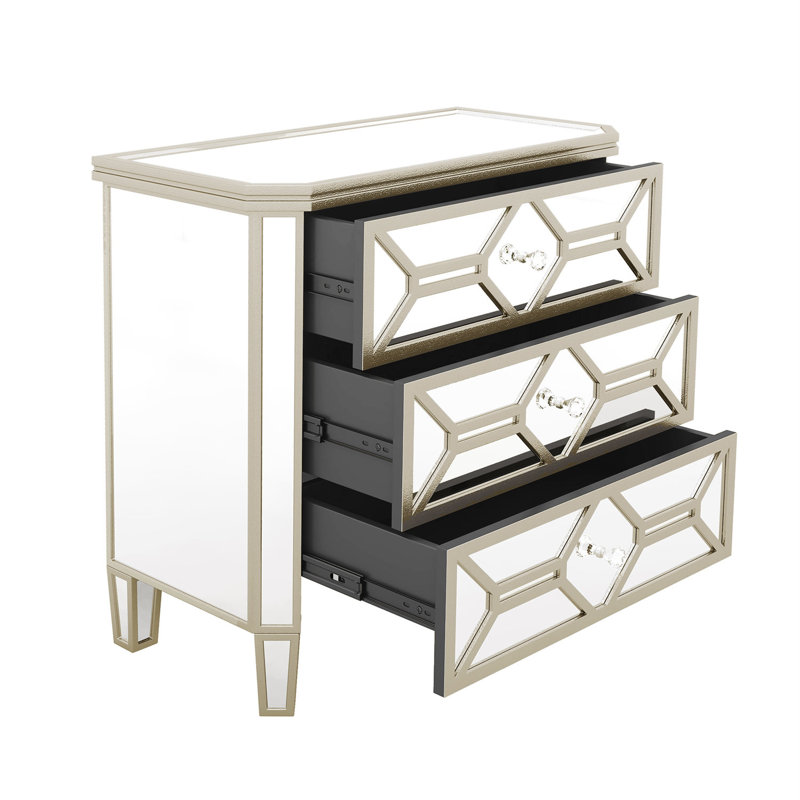 Commode 3 tiroirs Gabrisia