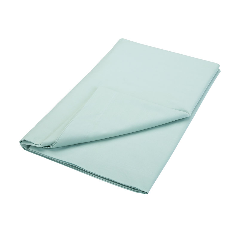200 Thread Count 100% Cotton Percale Flat Sheet, Single (3'), Thistle