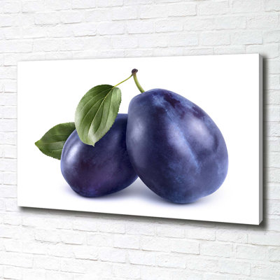 Plums - Wrapped Canvas Print