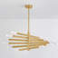 Strasbourg Chandelier in Vintage Brass