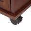 Table de bout électrique alimentée avec station de charge, table d'appoint étroite avec ports et prises USB, table de chevet avec rangement, tables de chevet avec roues pour le salon, la chambre à coucher