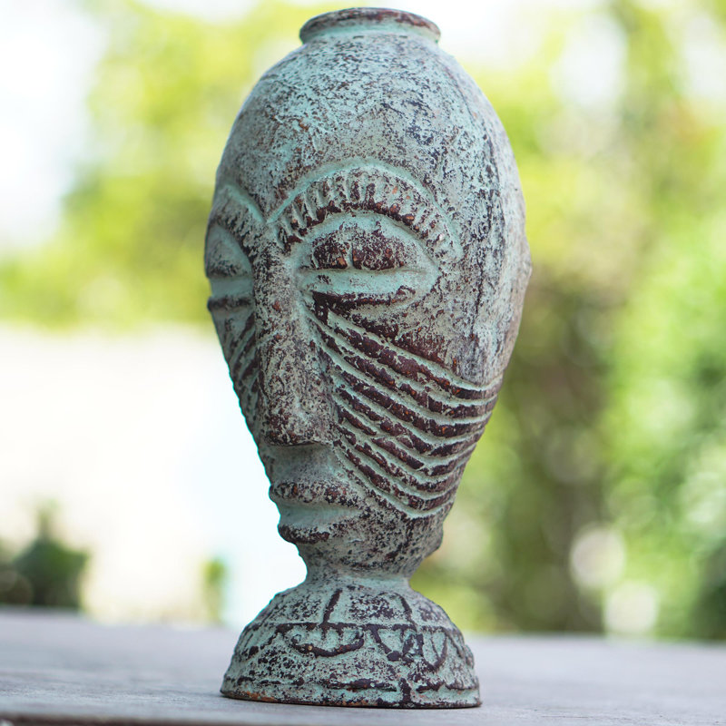 Vase de table en céramique fabriqué à la main 12,25 po Feltus