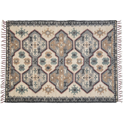 Hiram Southwestern Hand Woven Area Rug