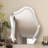Makeup Vanity with Light mirror,4 drawers,1 chair