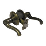 Schlage Flair Steel Passage Lockset ANSI Grade 2 1-34 in.