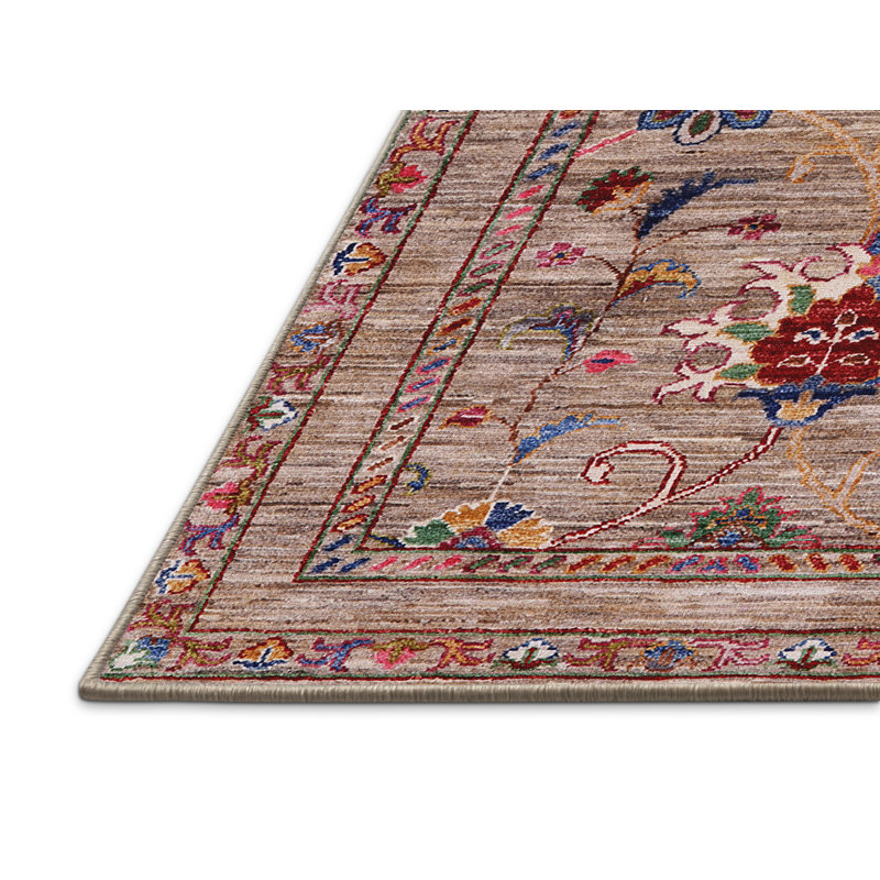 Oriental Indoor Rug, Rectangle 7' x 9'