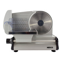 VEVOR 1400-Speed Cast Aluminum and Chromium-plated Steel Commercial Food  Slicer