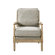 Bussard Elegant Nailhead Trim Armchair
