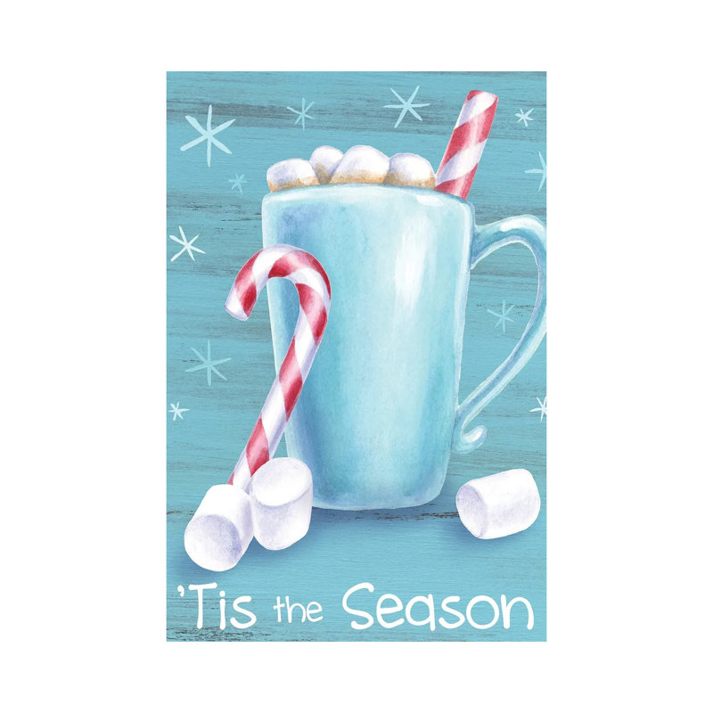 Peppermint Cocoa II-Tis The Season by Kelsey Wilson - Wrapped Canvas Gallery-Wrapped Canvas Giclée, 45.72cm H x 30.48cm W