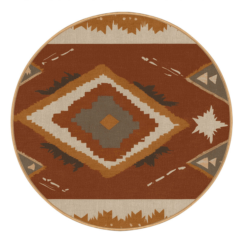 Dawn Glow Rug, Round 4'