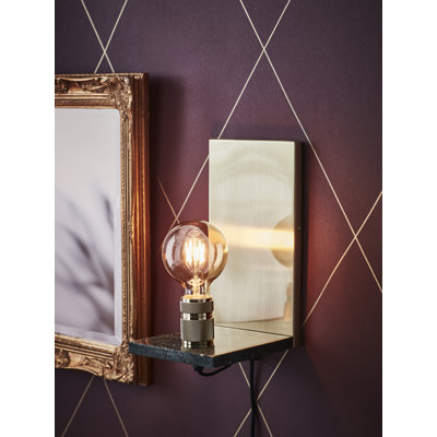 Lakey Plug-in Armed Sconce