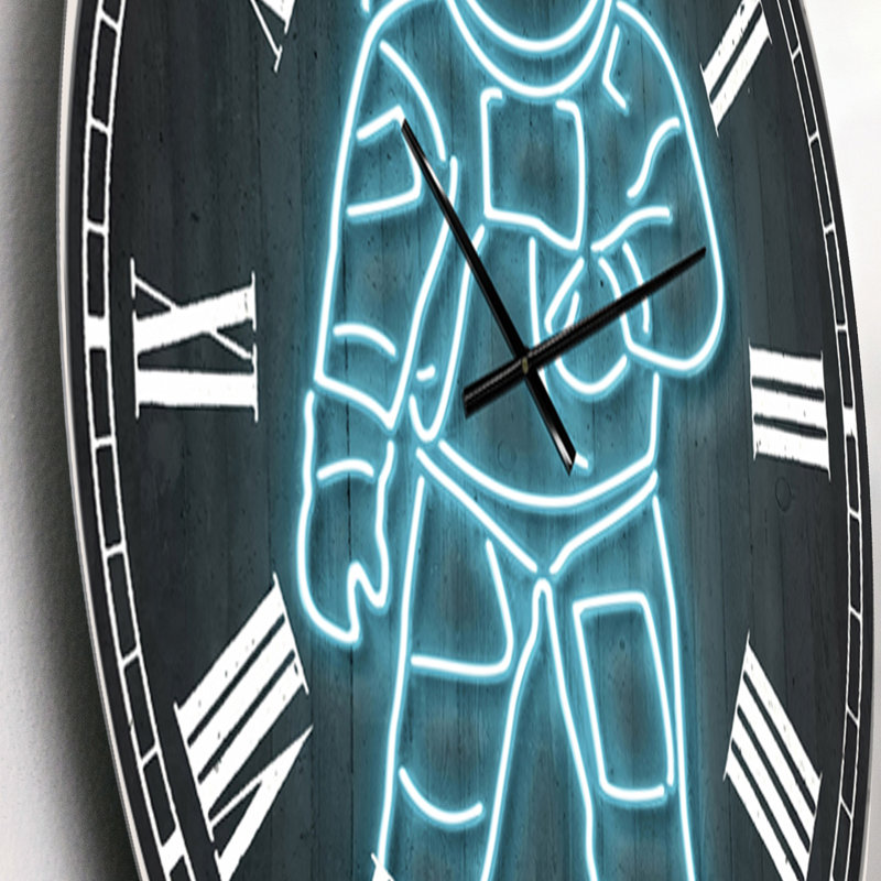 Horloge murale néon, Petit