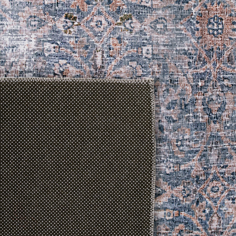 Kopervik Performance Machine Washable Oriental Rug, Square 8'