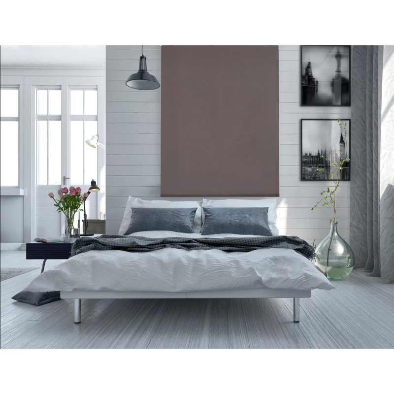 Blackout Roller shade, 230 cm L x 100 cm W, Brown