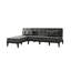 Canapé modulaire d'angle rembourré 88,6 po Sky-868007762