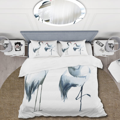 Deux housses de couette noir et blanc - ensemble de housse de couette Farmhouse - microfibre de polyester