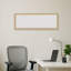 Tableau magnétique encadré en tissu, tableau d'affichage 14 x 38 Cloud Dancer pour l'organisation murale-150951463