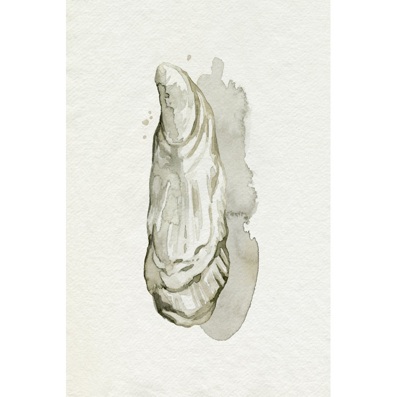 Oysters on the Bay I by Grace Popp - Wrapped Canvas Painting, Wrapped Canvas, 30 cm H x 20 cm W