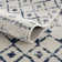 Dounia Transitional Performance Blue Area Rug