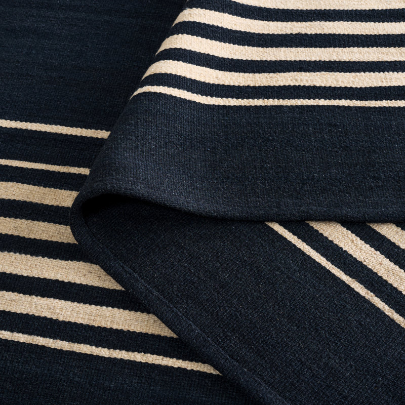 Bluff Wool Striped Area Rug, Rectangle 4' x 6'