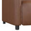 Fauteuil inclinable électrique en simili cuir Carolan