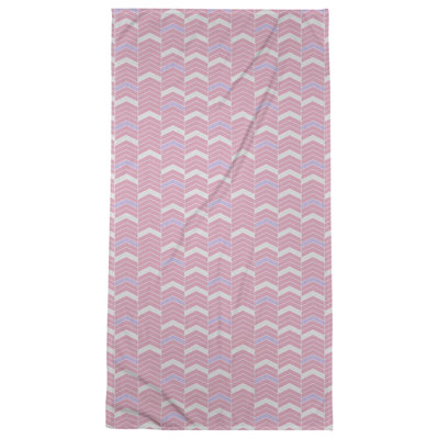 Serviette de plage lineed chevrons Stephenie
