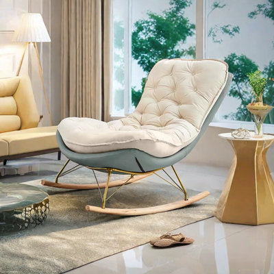 Chaise berçante légère de luxe