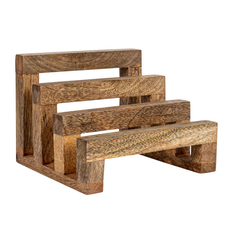 Support à planche à découper en bois de manguier