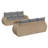  Garden Sofa Set Beige, Light Grey