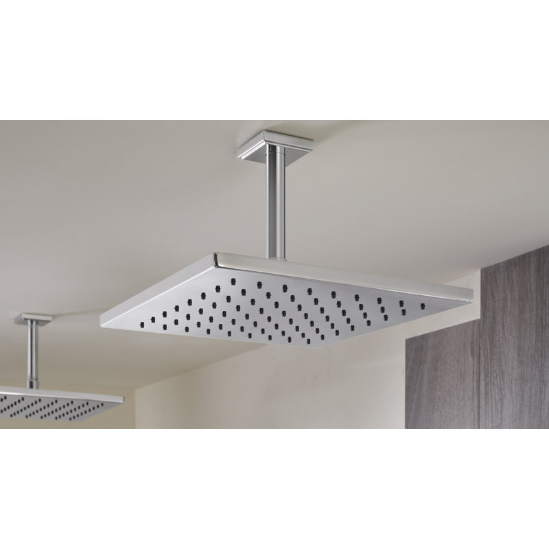 Essential™ Rain Adjustable Shower Head, Chrome, 1.75 GPM