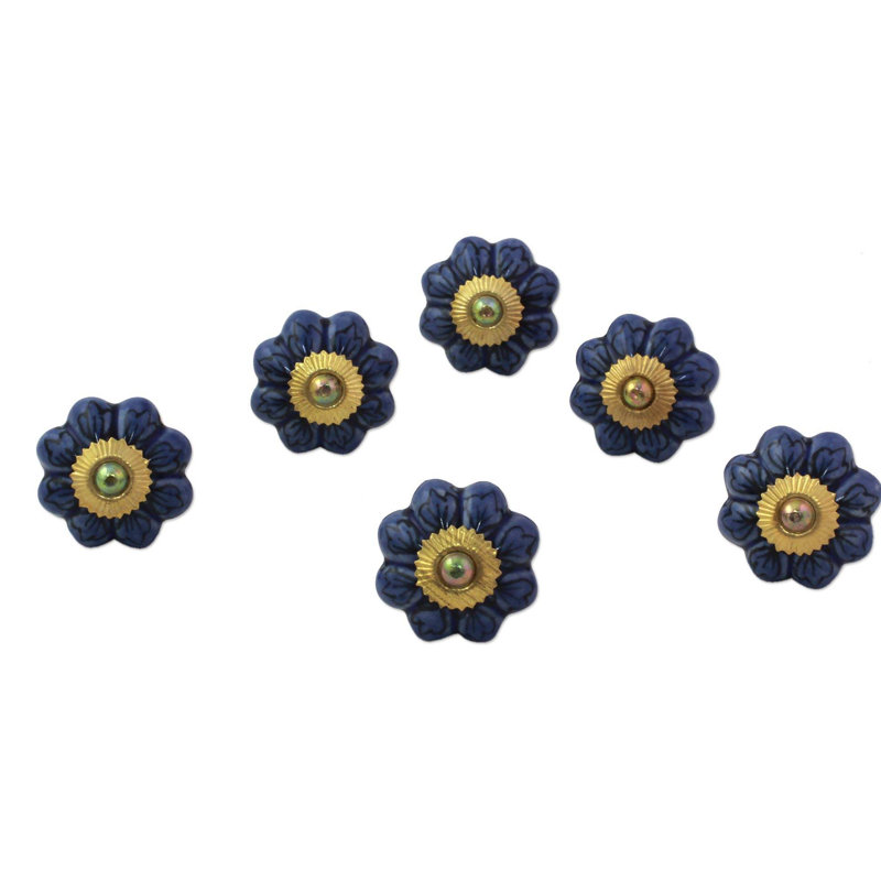 Paquet de 3 boutons de fantaisie surdimensionnés Ruhe