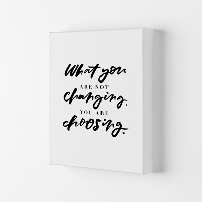 What You Are Not Changing by Planeta444 - Print