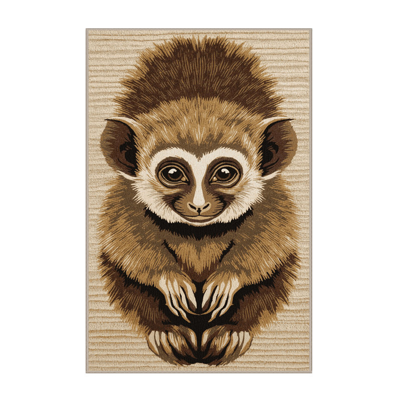  Tapis lavable Loris Slow, Tapis de couloir 2 pi x 4 pi