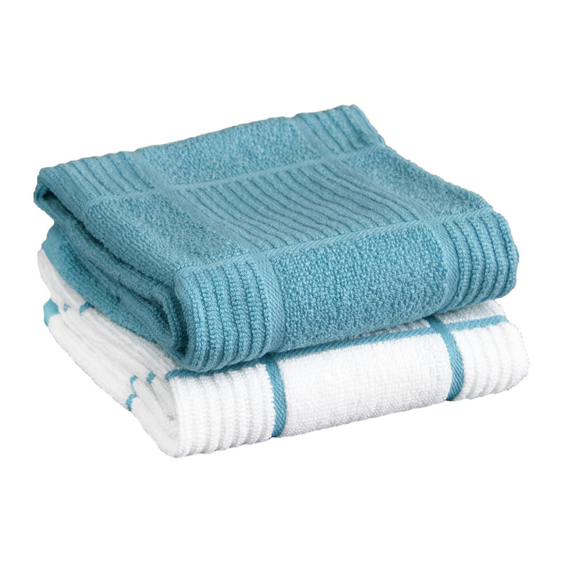 T-fal Parquet Kitchen Towel, Breeze