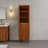Sequoia 21 in. W x 17 in. D x 72 in. H Free Standing Linear Cabinet In Mango Wood Finish